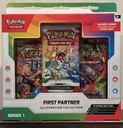 Pokemon TCG - First Partner Illustration Collection - Sealed!! - Image 1