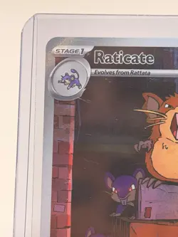 Pokemon TCG Perfect Order Raticate #099/088 Illustration Rare NM- - Image 2