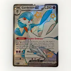 Pokemon TCG Gardevoir Ex 217/091 Shiny Ultra Rare Paldean Fates 2024 NM - Image 3