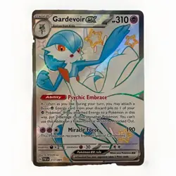 Pokemon TCG Gardevoir Ex 217/091 Shiny Ultra Rare Paldean Fates 2024 NM - Image 4