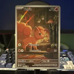 The Pokemon Company Vulpix 138/132 Me01: Mega Evolution Illustration Rare Holo - Image 1