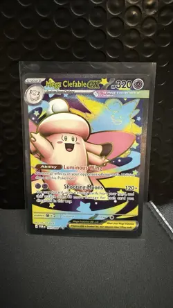 Pokemon TCG Mega Clefable EX Ultra Rare Full Art Holo 103/088 English - Image 1