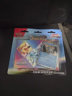 Pokemon TCG Prismatic Evolutions Tech Sticker Collection [Set of 3] - Image 2