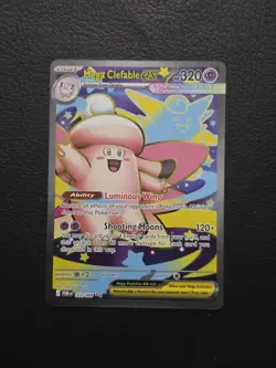 Pokemon Mega Clefable EX Full Art Holo 103/088 NM - Image 1