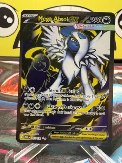 Mega Absol ex 161/132 Mega Evolution Pokemon Holo Near Mint - Image 1