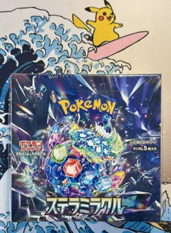 [US SELLER] Stellar Miracle Pokemon sv7 Booster Box Japanese Sealed - Image 1