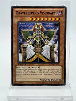 Yugioh Structure Deck: Marik Gravekeeper's Visionary #SDMA-EN018 LP - Image 1