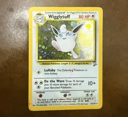 Wigglytuff 1999 Base Set 2 19/130 Holo Unlimited Holo Rare-Pokemon - Image 1