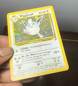 Wigglytuff 1999 Base Set 2 19/130 Holo Unlimited Holo Rare-Pokemon - Image 2