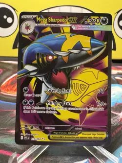 Mega Sharpedo ex - Phantasmal Flames 113/094 - Ultra Rare - NM - Pokemon - Image 1