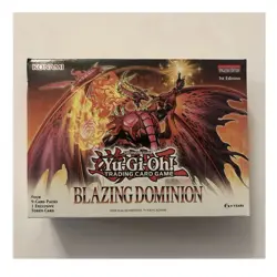 Yu-Gi-Oh! TCG Blazing Dominion 1st Edition English Booster - New & Sealed - Image 1
