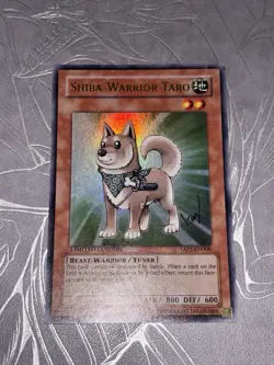 Shiba-Warrior Taro YAP1-EN008 YUGIOH Ultra Rare Anniversary Pack - Image 1