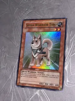 Shiba-Warrior Taro YAP1-EN008 YUGIOH Ultra Rare Anniversary Pack - Image 2