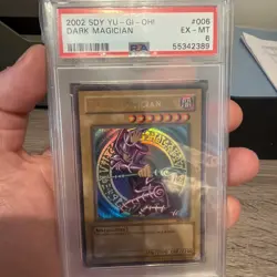 2002 Yu-Gi-Oh! Dark Magician SDY-006 [PSA 6] - Image 1