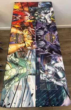Yugioh OTS Exclusive 6 ft - 4 player playmat MONARCHS - Image 1