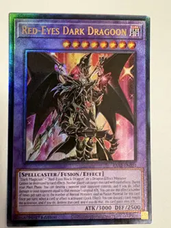YUGIOH- Red-Eyes Dark Dragoon - RA02-EN264 - Prismatic Ultimate Rare - 1st Ed - Image 1