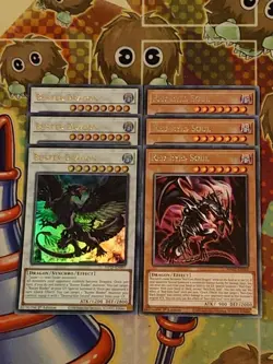 3 x Buster Dragon GFTP-EN097 Ultra & 3 x Red-Eyes Soul MAZE-EN012 Yugioh Mint - Image 1