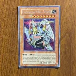 Yu-Gi-Oh Valkyrion the Magna Warrior SDD-001 Parallel Secret Rare HP - Image 1
