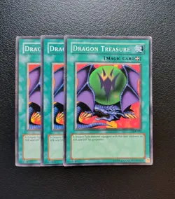 Yu-Gi-Oh - Dragon Treasure X3 - Full Playset - Image 1