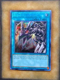 Yugioh Red-Eyes Insight RA03-EN061 Secret Rare 1st Ed NM - Image 1