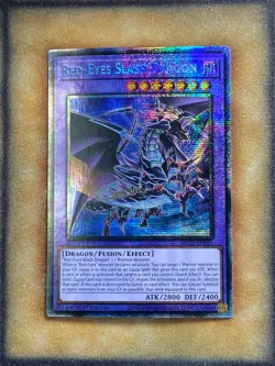 Yugioh Red-Eyes Slash Dragon MP25-EN031 Starlight Rare 1st Ed NM - Image 1