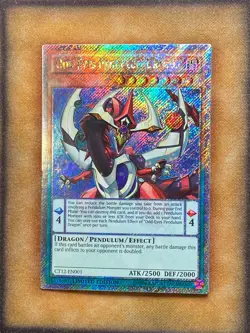 Yugioh Odd-Eyes Pendulum Dragon CT12-EN001 Platinum Rare Limited Edition NM - Image 1