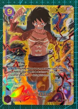 One Piece TCG Monkey.D.Luffy OP09-119 SEC English - Image 1