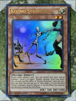 YuGiOh KOZMO STRAWMAN Ultra Rare DOCS-EN082 - Image 2