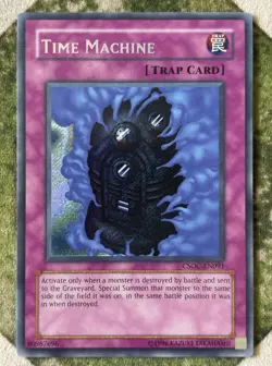 YuGiOh TIME MACHINE Secret Rare CSOC-EN091 - Image 2