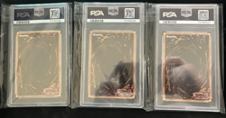 Yugioh Alpha Beta Gamma the Magnet Warrior DOR-001/2/3 PSA 9 MINT Set of 3 - Image 2