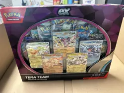 Pokemon Tera Team Premium Collection ex: Includes Foil Cards And Boosters - Image 2