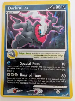 Darkrai LV.50 DP24 Black Star Promo Holo Diamond & Pearl Pokemon Card 2008 - Image 3