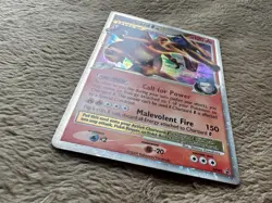 2009 Pokemon TCG Charizard Lv X Diamond & Pearl BLACK STAR PROMOS Holo Card DP45 - Image 3