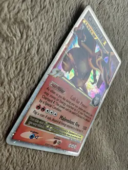 2009 Pokemon TCG Charizard Lv X Diamond & Pearl BLACK STAR PROMOS Holo Card DP45 - Image 4