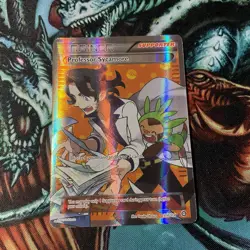Professor Sycamore 114/114 Steam Seige NM Full Art Ultra Rare Pokemon Card MINT - Image 2