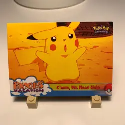 Pokemon TCG C'mon, We Need Help Pokemon Topps Pikachu's Vacation 53 - Image 1