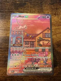 Mew ex SVP 053 Black Star Promo – Pokemon 151 Ultra Premium LP-NM - Image 1