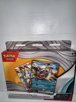 Pokemon TCG, Mabosstiff EX, 3 Booster Showcase Box New Sealed - Image 1
