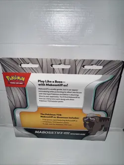 Pokemon TCG, Mabosstiff EX, 3 Booster Showcase Box New Sealed - Image 2
