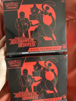 Pokemon TCG Destined Rivals Elite Trainer Box ETB Sold Individually - Image 1