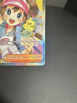 🔥 Pokemon Rosa's Encouragement Trainer Supporter Full Art Holo SIR 123/088 🔥 - Image 4