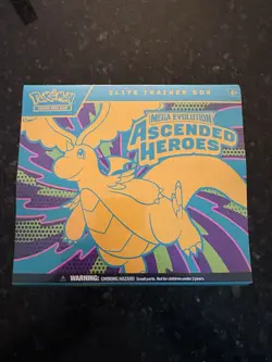 Pokemon Elite Trainer Box Mega Evolution Ascended Heroes ETB FACTORY SEALED - Image 1