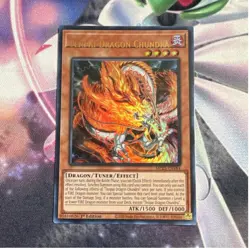 Misprint Name Shift Konami Yu-Gi-Oh! Tenpai Dragon Chundra MP25-EN184 Ultra Holo - Image 1