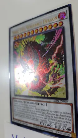 Snake-Eyes Vengeance Dragon ALIN-EN040 1st Edition Yu-Gi-Oh! TCG Mint - Image 2