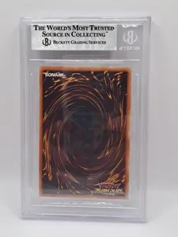 Yu-Gi-Oh! Blue Eyes White Dragon RD/KP01-JP000 Rush Rare Beckett 9 Graded Mint - Image 2