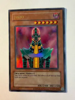Jinzo RP02-EN001 Retro Pack 2 Unlimited Ultra Rare Holo Bleed Error *See Pics* - Image 1