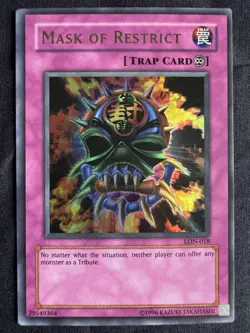 Yugioh! Mask of Restrict LON-018 Unlimited VLP! - Image 2