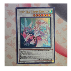Konami Yu-Gi-Oh! Deep Sea Prima Donna ETCO-EN042 Ultra Rare Holo 1st Ed - Image 1