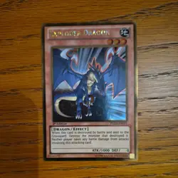 YUGIOH TCG EXPLODER DRAGON PGLD-EN071 GOLD 1ST EDITION NM - Image 1