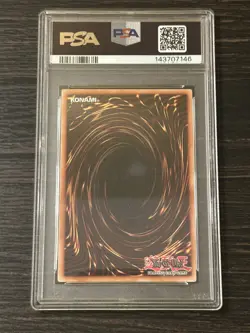 Yugioh Blue-Eyes White Dragon DPKB - EN001 Super Rare Unlimited PSA 9 7146 - Image 2